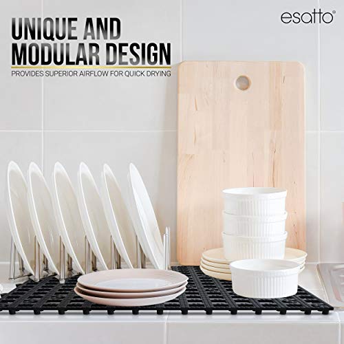 Esatto Interlocking Shelf Mats – for Spills, Clean Bars, Stain Protection, and an Anti-Slip Surface